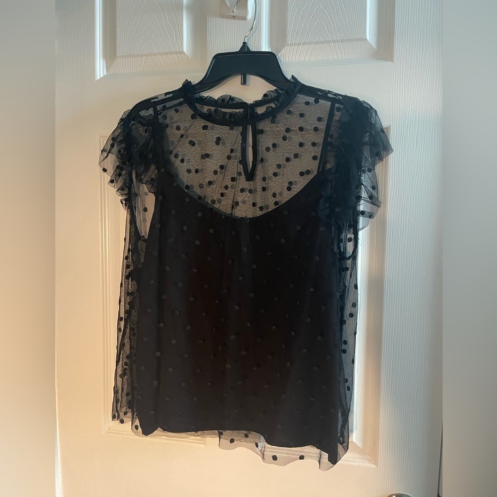 Old Navy women’s 2 pc sheer blouse